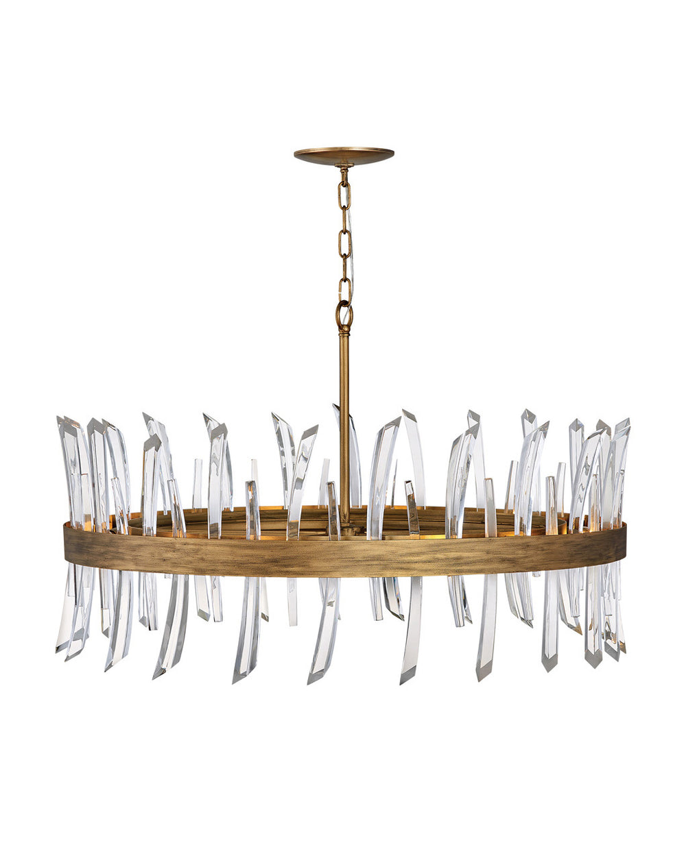 Fredrick Ramond Canada - LED Chandelier - Revel - Burnished Gold- Union Lighting Luminaires Decor