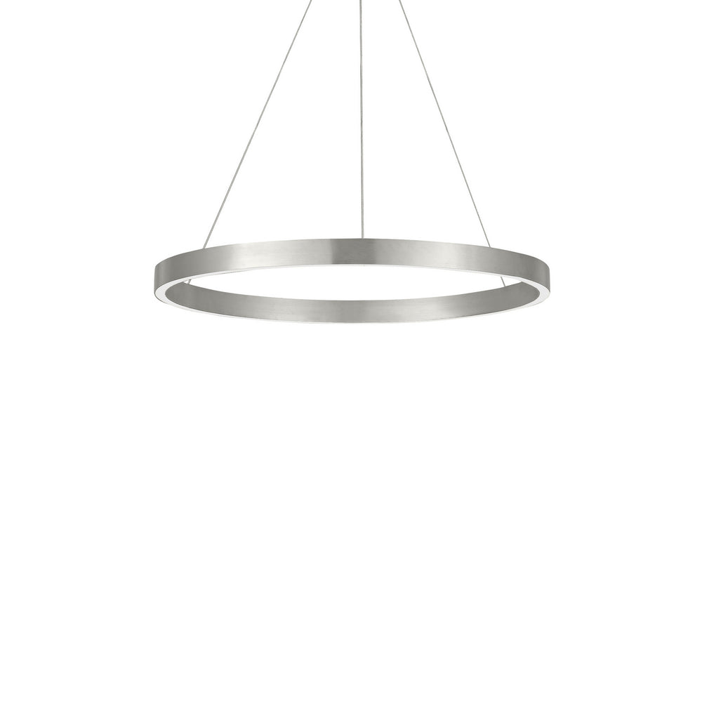 Visual Comfort Modern - LED Suspension - Fiama - Satin Nickel- Union Lighting Luminaires Decor