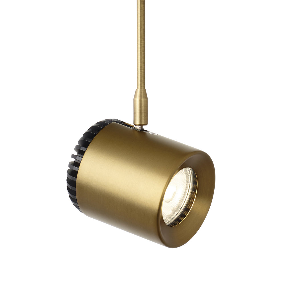 Visual Comfort Modern - LED Head - Burk - Aged Brass- Union Lighting Luminaires Decor