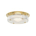 Hudson Valley Canada - LED Flush Mount - Heath - Aged Brass- Union Lighting Luminaires Decor