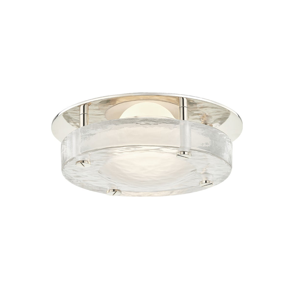 Hudson Valley Canada - LED Flush Mount - Heath - Polished Nickel- Union Lighting Luminaires Decor