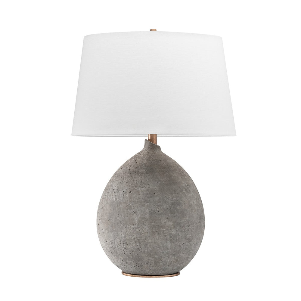 Hudson Valley Canada - One Light Table Lamp - Denali - Gray- Union Lighting Luminaires Decor