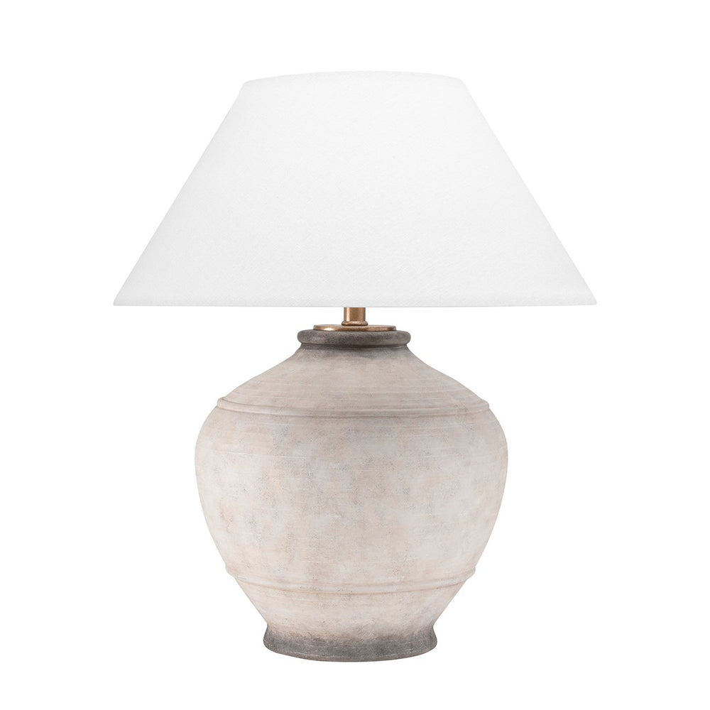 Hudson Valley Canada - One Light Table Lamp - Malta - Ash- Union Lighting Luminaires Decor