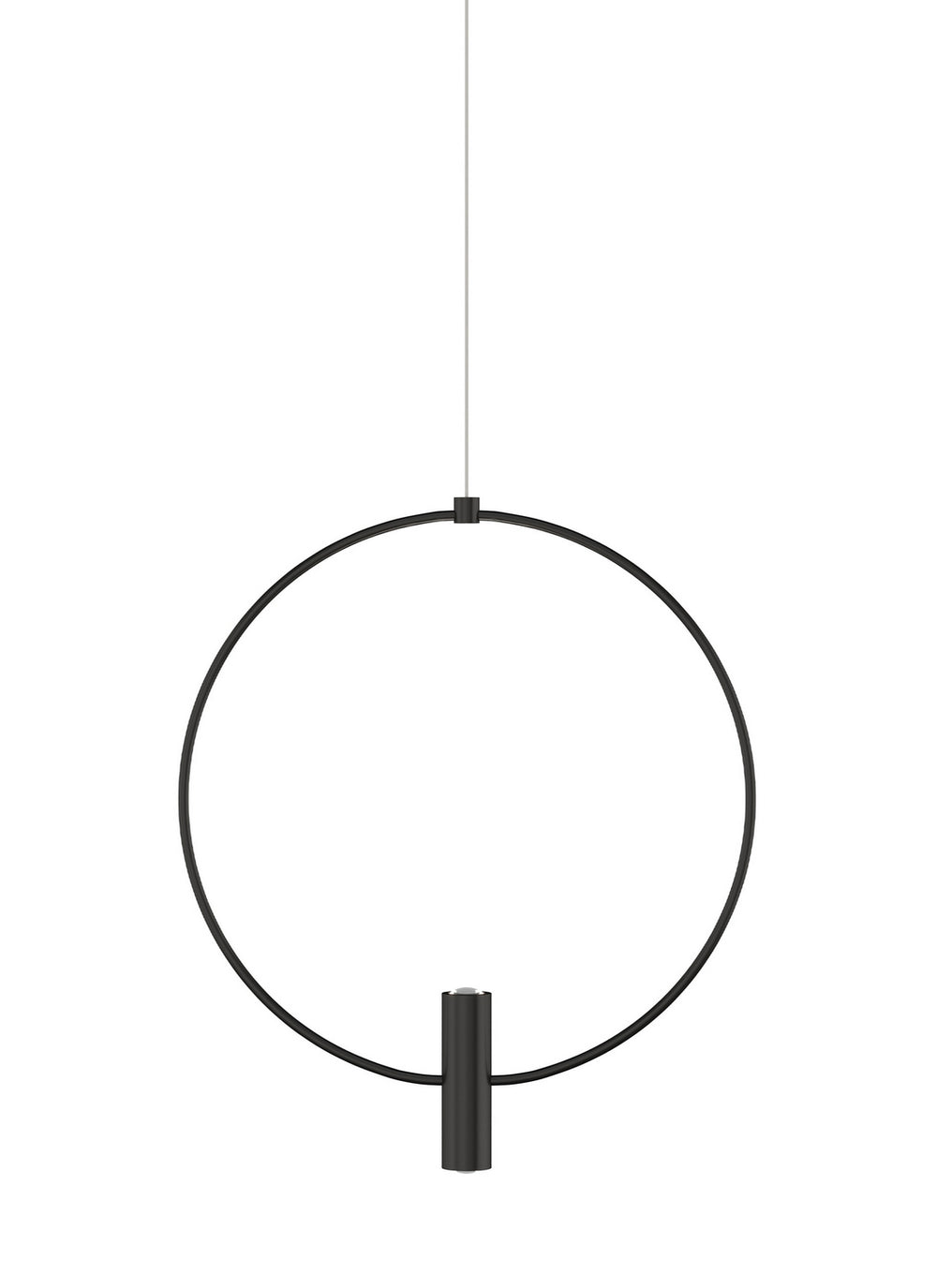 Visual Comfort Modern - LED Pendant - Layla - Nightshade Black- Union Lighting Luminaires Decor