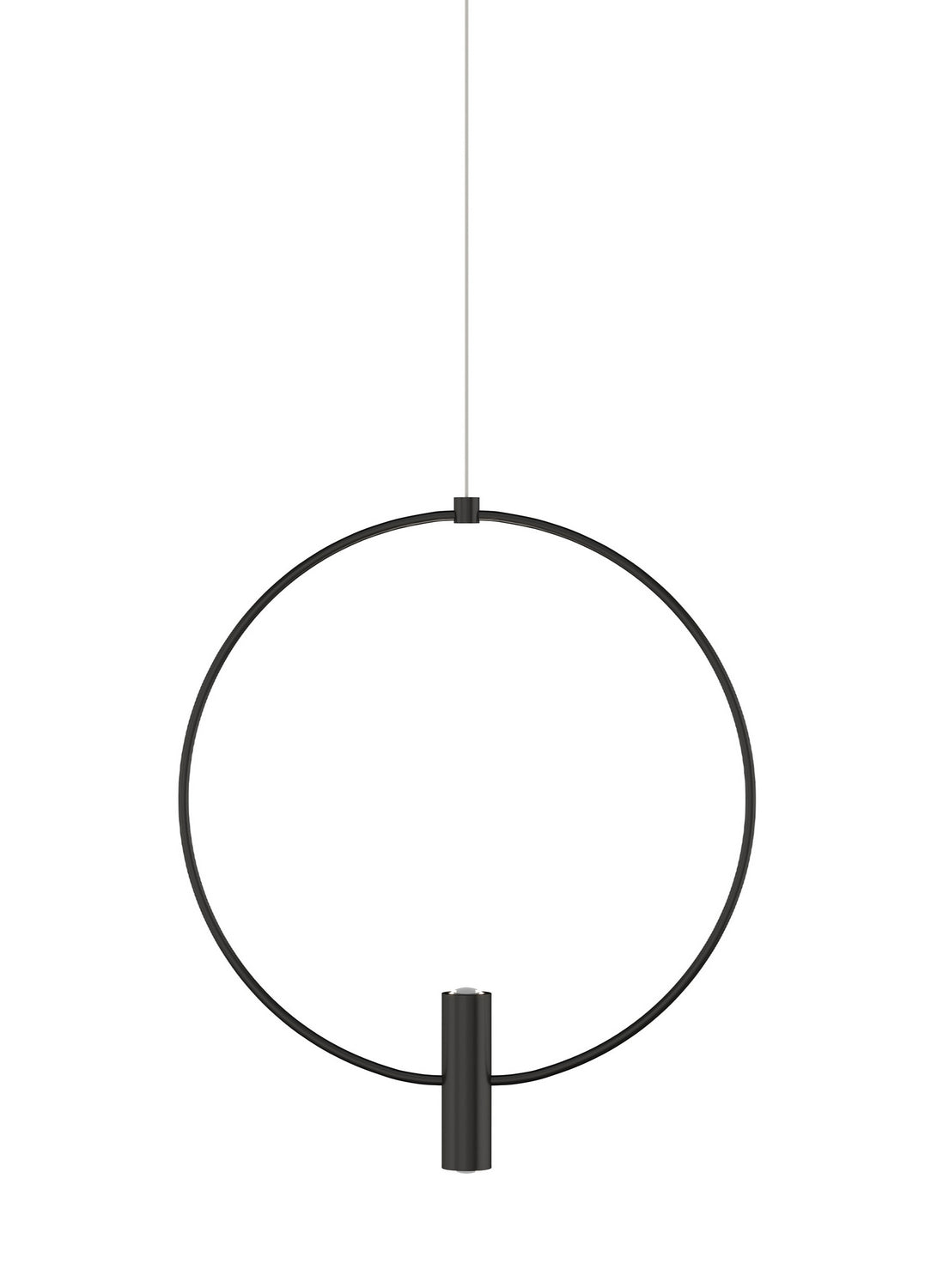 Visual Comfort Modern - LED Pendant - Layla - Nightshade Black- Union Lighting Luminaires Decor