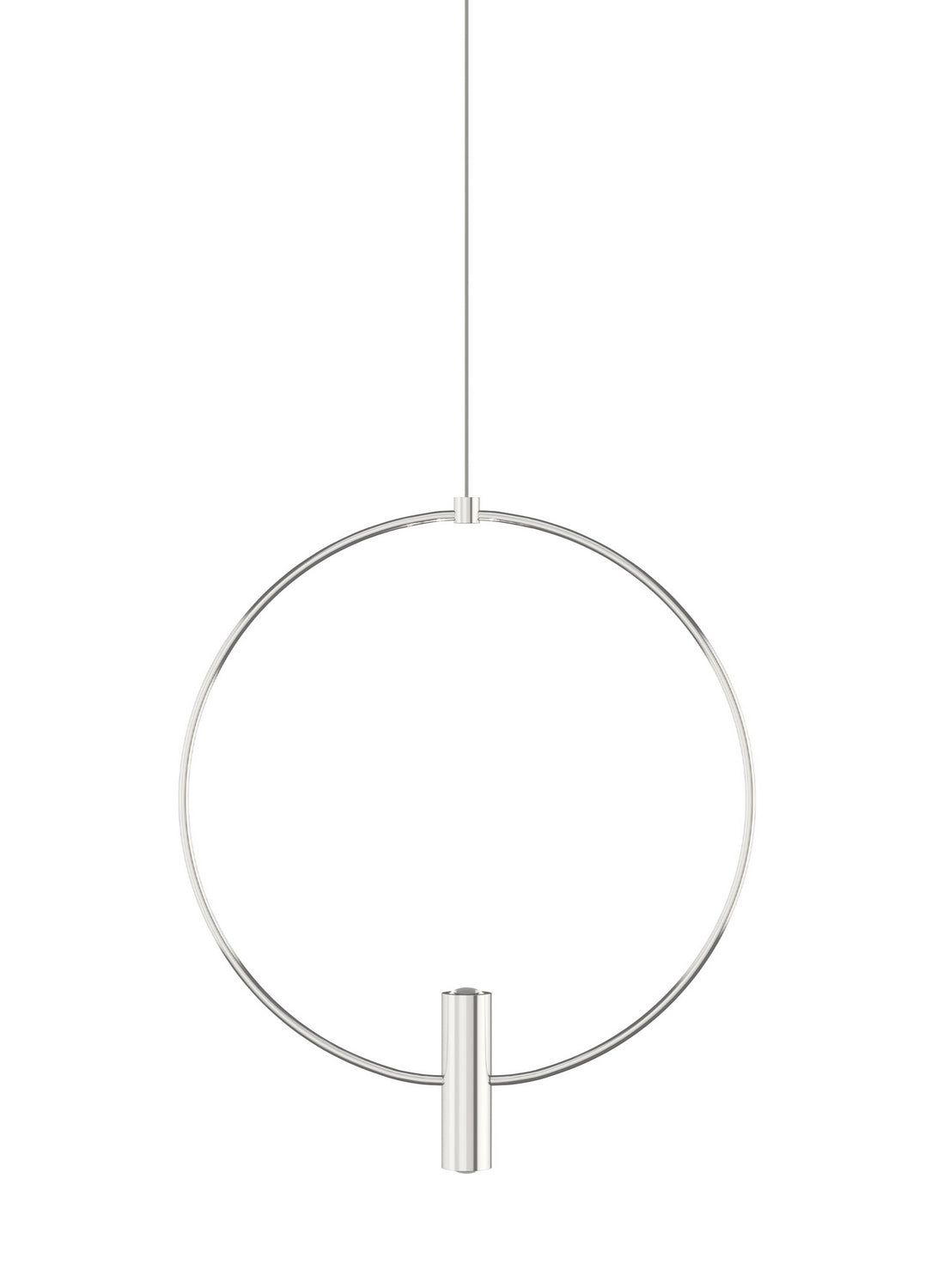 Visual Comfort Modern - LED Pendant - Layla - Satin Nickel- Union Lighting Luminaires Decor