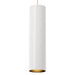 Visual Comfort Modern - One Light Pendant - Piper - White/Satin Nickel- Union Lighting Luminaires Decor
