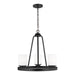 Generation Lighting Canada - Three Light Chandelier - Kemal - Midnight Black- Union Lighting Luminaires Decor