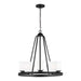 Generation Lighting Canada - Five Light Chandelier - Kemal - Midnight Black- Union Lighting Luminaires Decor