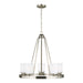 Generation Lighting Canada - Five Light Chandelier - Kemal - Brushed Nickel- Union Lighting Luminaires Decor