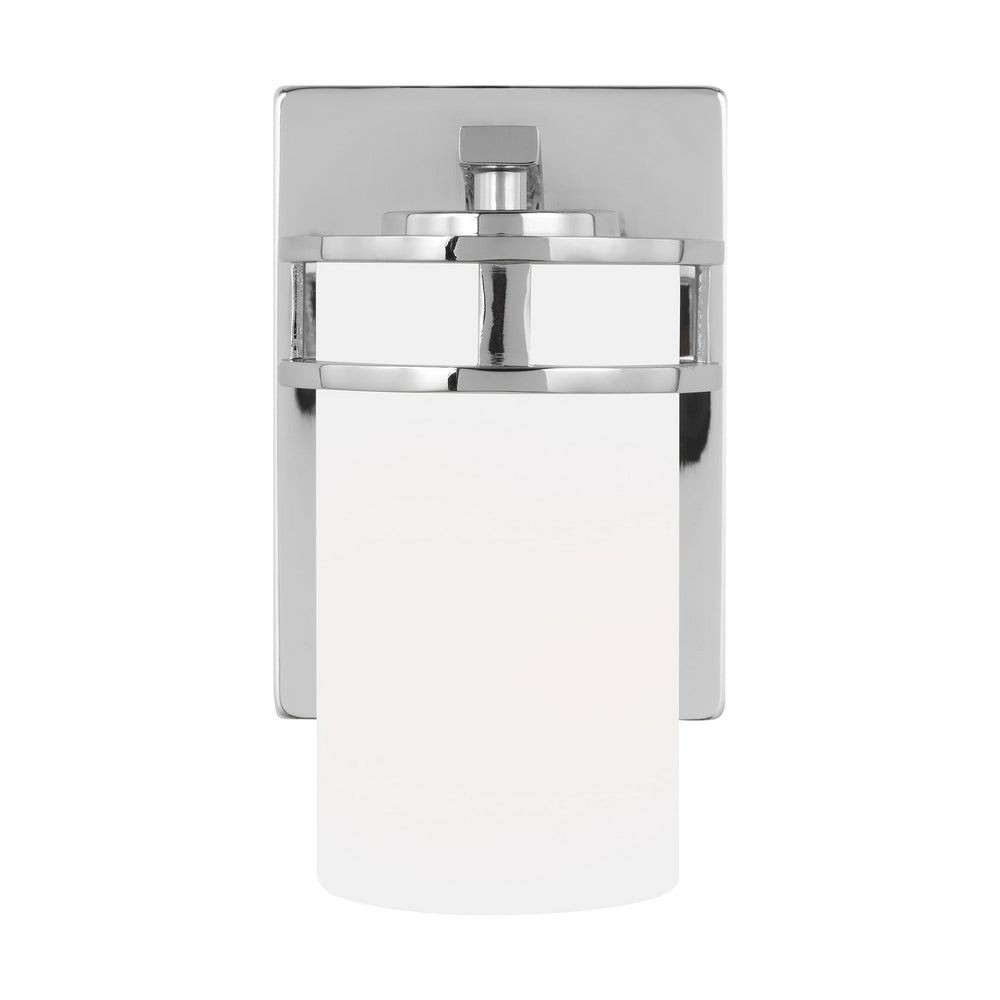 Generation Lighting Canada - One Light Wall / Bath Sconce - Robie - Chrome- Union Lighting Luminaires Decor