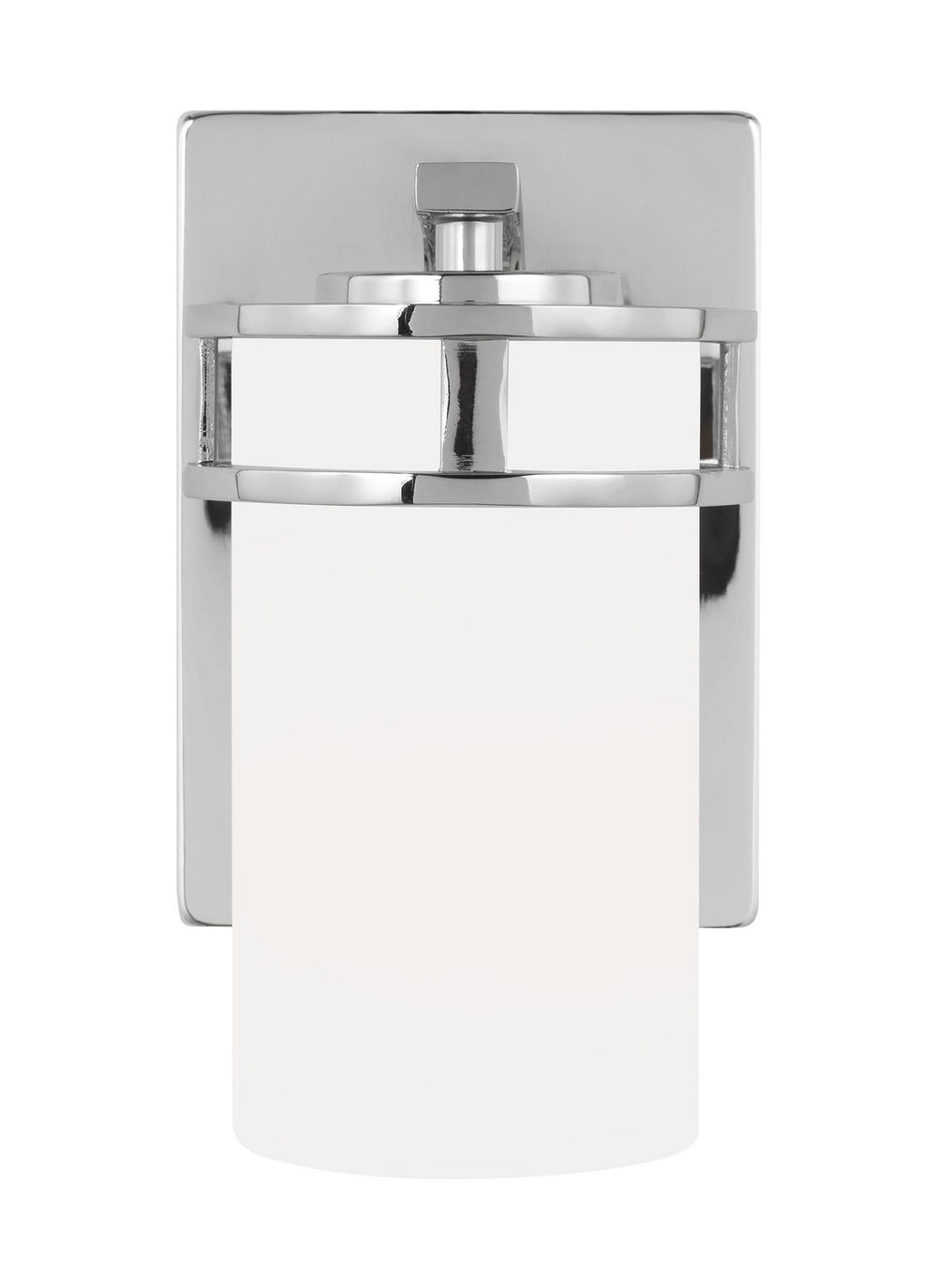 Generation Lighting Canada - One Light Wall / Bath Sconce - Robie - Chrome- Union Lighting Luminaires Decor