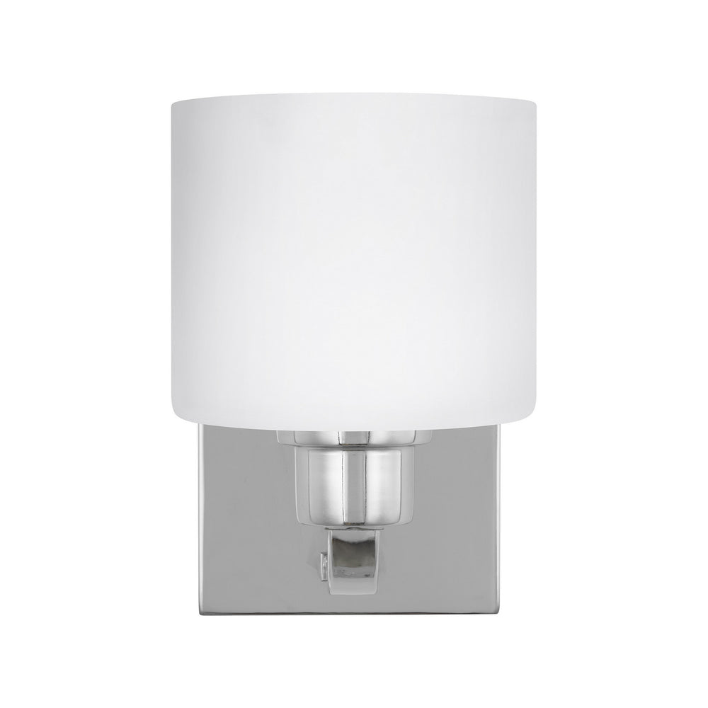Generation Lighting Canada - One Light Wall / Bath Sconce - Canfield - Chrome- Union Lighting Luminaires Decor