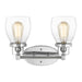 Generation Lighting Canada - Two Light Wall / Bath - Belton - Chrome- Union Lighting Luminaires Decor