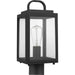 Progress Canada - One Light Post Lantern - Grandbury - Black- Union Lighting Luminaires Decor