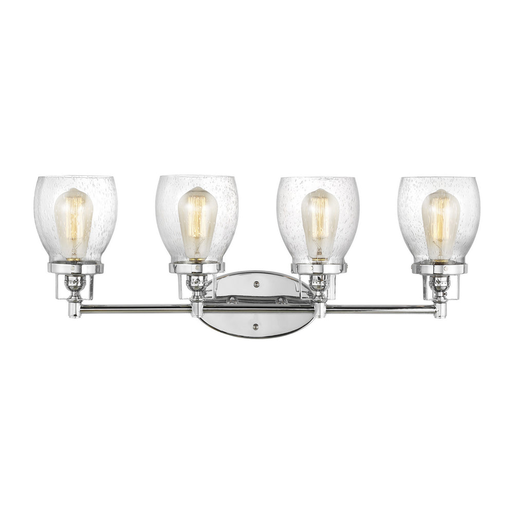 Generation Lighting Canada - Four Light Wall / Bath - Belton - Chrome- Union Lighting Luminaires Decor