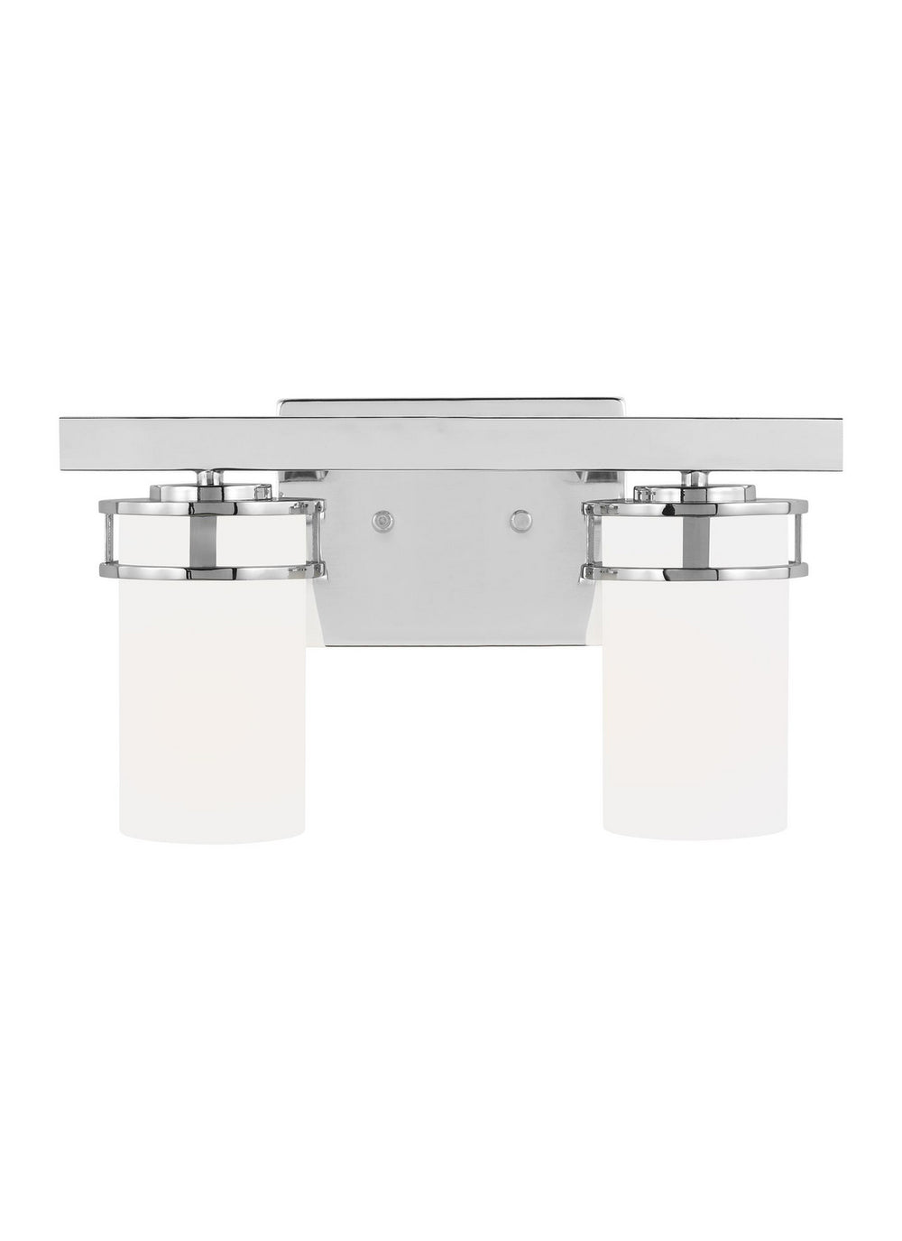 Generation Lighting Canada - Two Light Wall / Bath - Robie - Chrome- Union Lighting Luminaires Decor