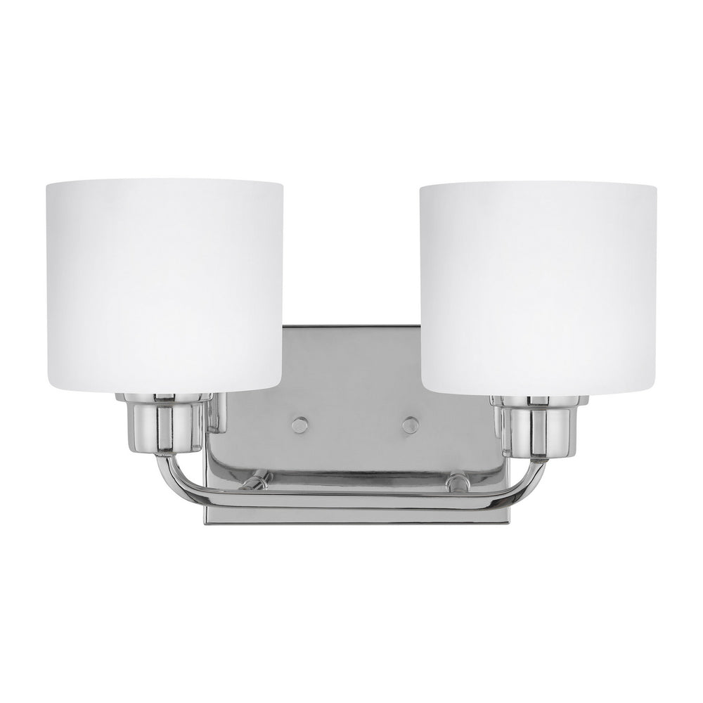 Generation Lighting Canada - Two Light Wall / Bath - Canfield - Chrome- Union Lighting Luminaires Decor