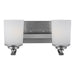 Generation Lighting Canada - Two Light Wall / Bath - Kemal - Brushed Nickel- Union Lighting Luminaires Decor