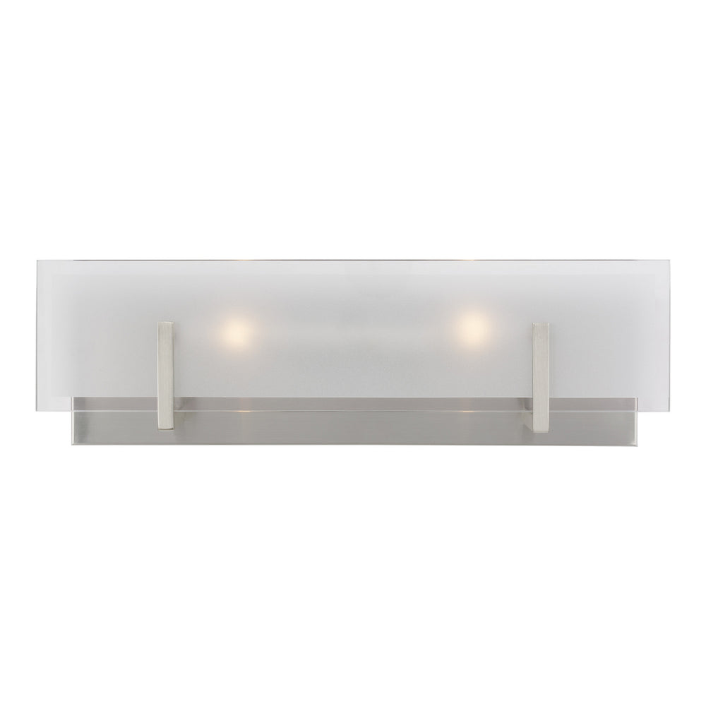 Visual Comfort Studio Canada - Two Light Wall / Bath - Syll - Brushed Nickel- Union Lighting Luminaires Decor