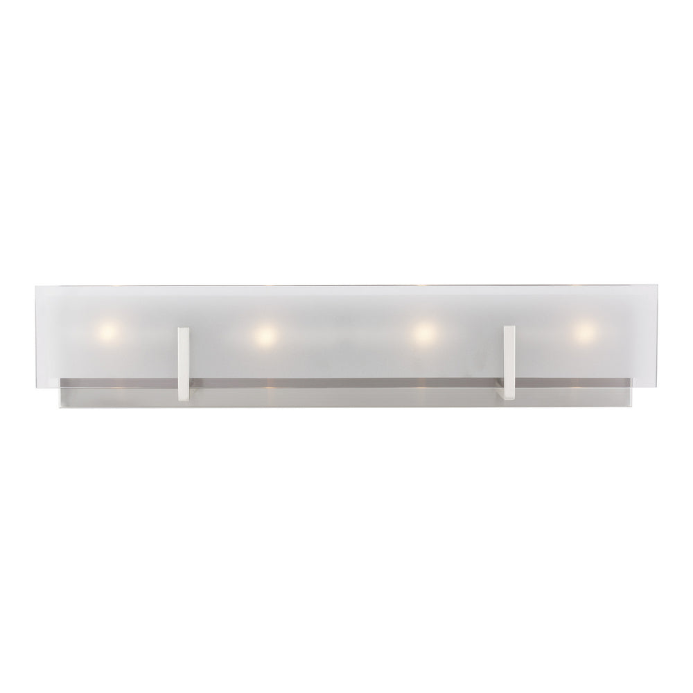 Visual Comfort Studio Canada - Four Light Wall / Bath - Syll - Brushed Nickel- Union Lighting Luminaires Decor
