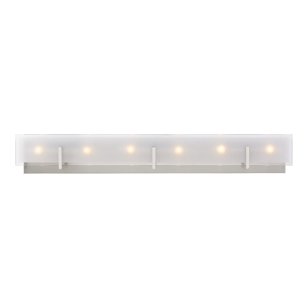Visual Comfort Studio Canada - Six Light Wall / Bath - Syll - Brushed Nickel- Union Lighting Luminaires Decor