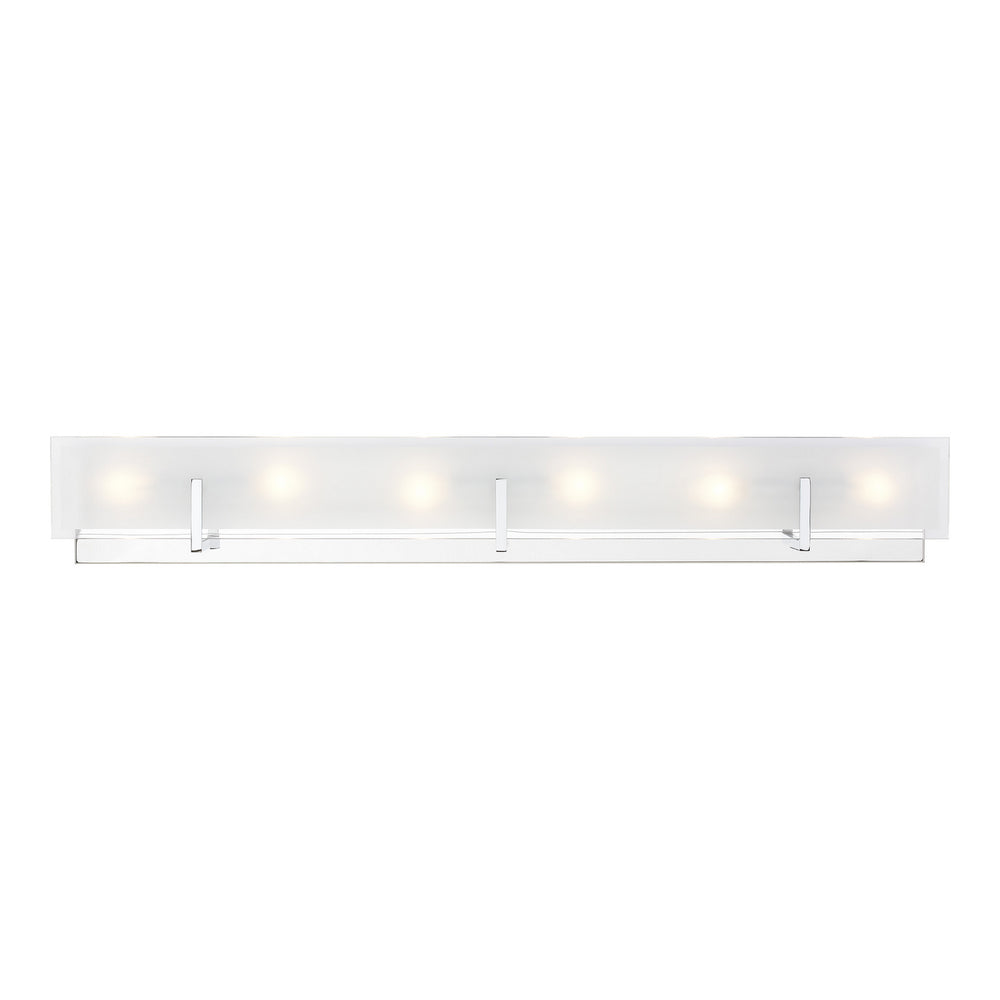 Visual Comfort Studio Canada - Six Light Wall / Bath - Syll - Chrome- Union Lighting Luminaires Decor