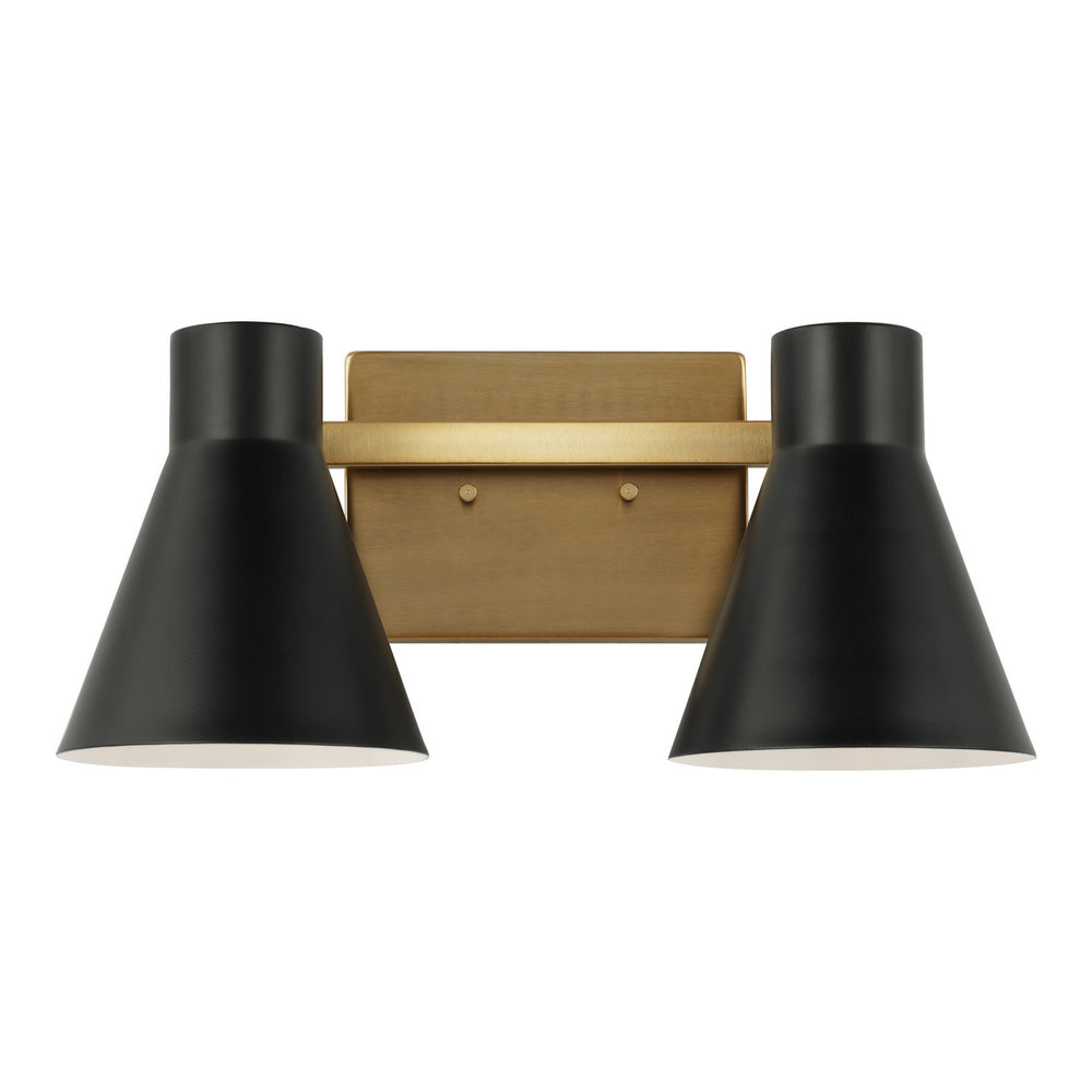 Generation Lighting Canada - Two Light Wall / Bath - Towner - Satin Brass- Union Lighting Luminaires Decor