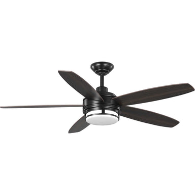 Progress Canada - 54"Ceiling Fan - Albin - Black- Union Lighting Luminaires Decor
