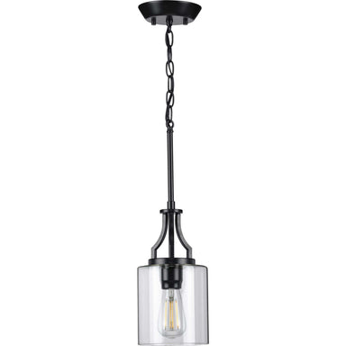 Progress Canada - One Light Mini Pendant - Lassiter - Black- Union Lighting Luminaires Decor