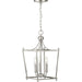 Progress Canada - Three Light Foyer Pendant - Parkhurst - Brushed Nickel- Union Lighting Luminaires Decor