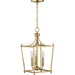 Progress Canada - Three Light Foyer Pendant - Parkhurst - Brushed Bronze- Union Lighting Luminaires Decor