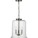 Progress Canada - Three Light Pendant - Winslett - Brushed Nickel- Union Lighting Luminaires Decor