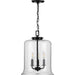 Progress Canada - Three Light Pendant - Winslett - Black- Union Lighting Luminaires Decor