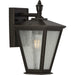 Progress Canada - One Light Wall Lantern - Cardiff - Antique Bronze- Union Lighting Luminaires Decor