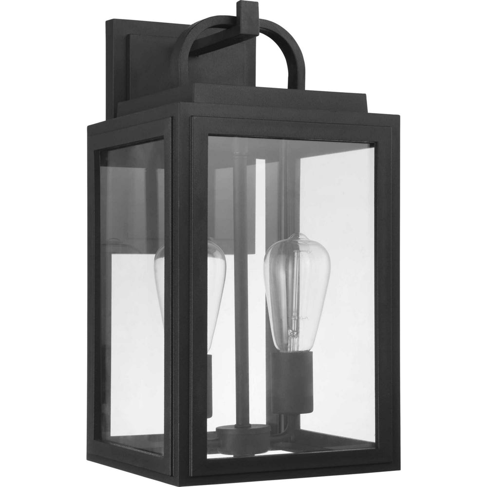 Progress Canada - Two Light Wall Lantern - Grandbury - Black- Union Lighting Luminaires Decor
