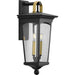 Progress Canada - Two Light Wall Lantern - Chatsworth - Black- Union Lighting Luminaires Decor