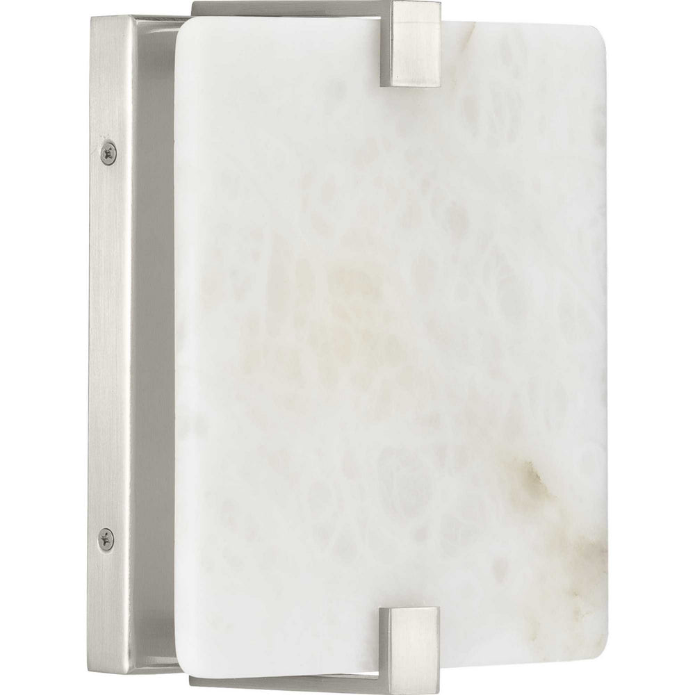 Progress Canada - LED Wall Sconce - LED Alabaster Stone - Brushed Nickel- Union Lighting Luminaires Decor