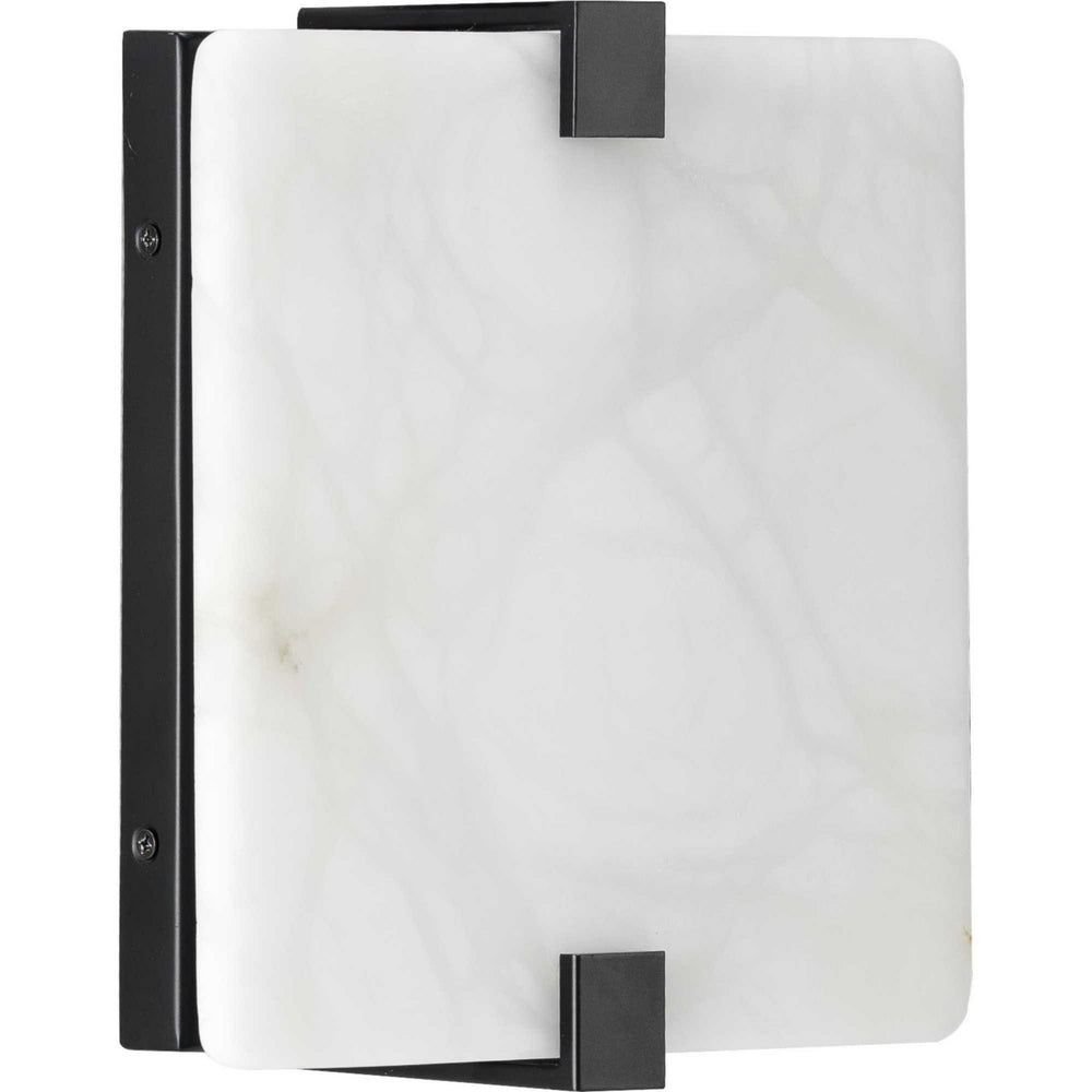 Progress Canada - LED Wall Sconce - LED Alabaster Stone - Black- Union Lighting Luminaires Decor