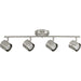 Progress Canada - Four Light Head Track - Kitson - Brushed Nickel- Union Lighting Luminaires Decor
