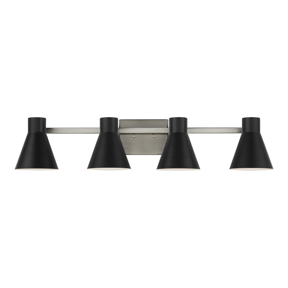 Generation Lighting Canada - Four Light Wall / Bath - Towner - Brushed Nickel- Union Lighting Luminaires Decor