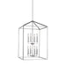 Generation Lighting Canada - Eight Light Hall / Foyer Pendant - Perryton - Chrome- Union Lighting Luminaires Decor
