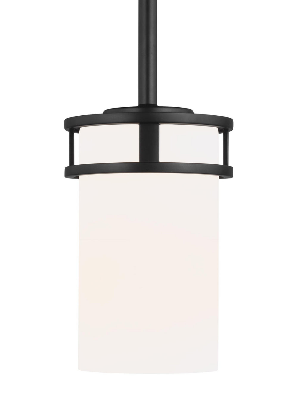 Generation Lighting Canada - One Light Mini-Pendant - Robie - Midnight Black- Union Lighting Luminaires Decor