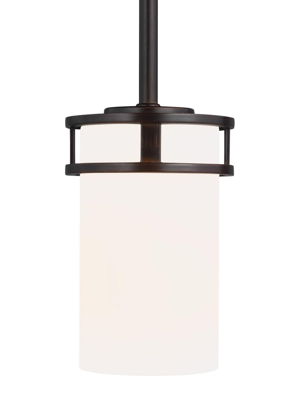 Generation Lighting Canada - One Light Mini-Pendant - Robie - Bronze- Union Lighting Luminaires Decor