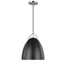 Visual Comfort Studio Canada - One Light Pendant - Norman - Chrome- Union Lighting Luminaires Decor