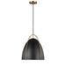 Visual Comfort Studio Canada - One Light Pendant - Norman - Satin Brass- Union Lighting Luminaires Decor