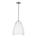 Visual Comfort Studio Canada - One Light Pendant - Norman - Chrome- Union Lighting Luminaires Decor
