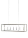 Generation Lighting Canada - Seven Light Island Pendant - Moffet Street - Washed Pine- Union Lighting Luminaires Decor