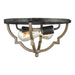 Generation Lighting Canada - Two Light Flush Mount - Socorro - Stardust- Union Lighting Luminaires Decor