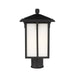 Generation Lighting Canada. - One Light Outdoor Post Lantern - Tomek - Black- Union Lighting Luminaires Decor
